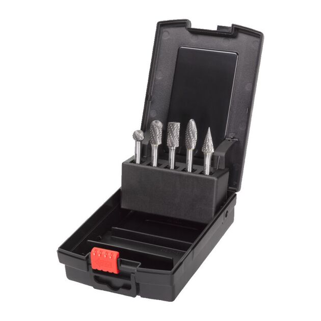 Набор борфрез твердосплавных TC 6 X 10MM 5 шт MILWAUKEE 4932493577, фото  | SNABZHENIE.com.ua