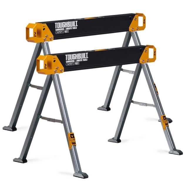 Складные рабочие козлы (2 шт) TOUGHBUILT TB-C550-2, фото , изображение 2 | SNABZHENIE.com.ua