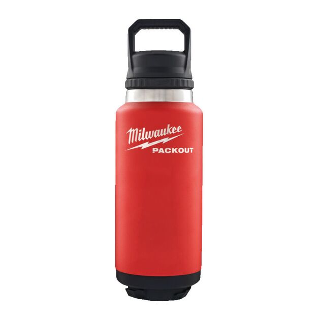 Термобутилка 1065 мл червона PACKOUT MILWAUKEE, фото  | SNABZHENIE.com.ua