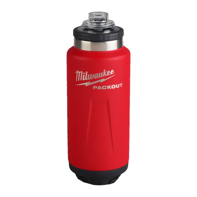 Термобутилка 1065 мл червона PACKOUT MILWAUKEE, фото , зображення 2 | SNABZHENIE.com.ua