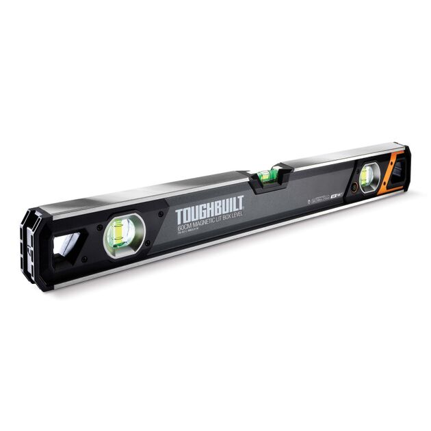 Уровень TOUGHBUILT ПРЕМИУМ 60 см магнитный с подсветкой TB-H2-L-M60LH-M, фото  | SNABZHENIE.com.ua