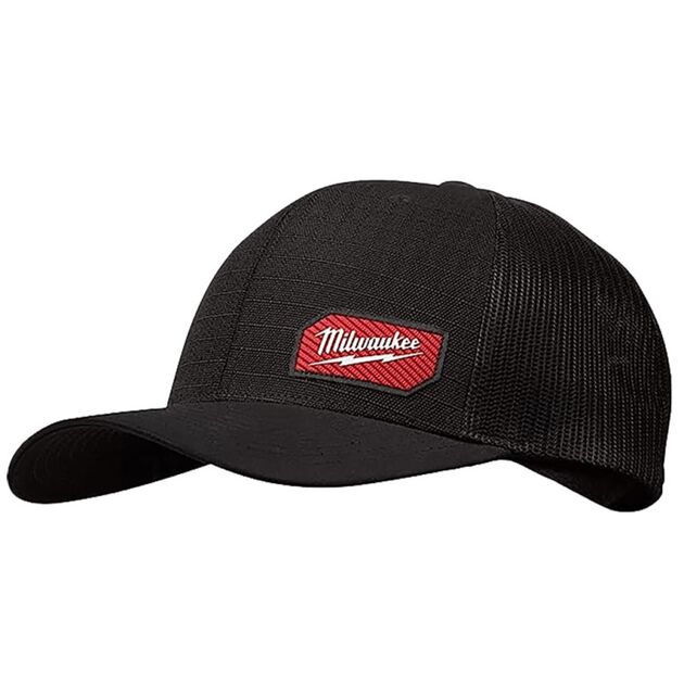 Бейсболка Snapback MILWAUKEE чорна, ONE-SIZE, фото  | SNABZHENIE.com.ua