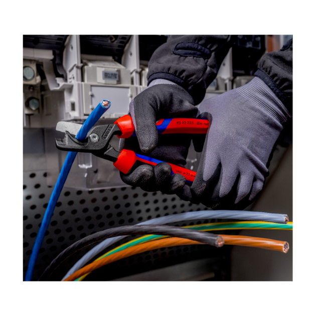 Ножницы KNIPEX StepCut XL для резки кабелей 225мм 95 12 225, фото , изображение 3 | SNABZHENIE.com.ua