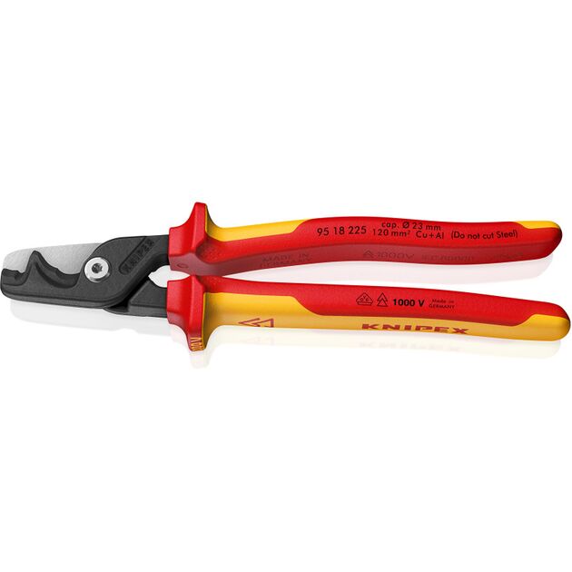 Ножницы для резки кабелей 225мм KNIPEX StepCut XL 95 18 225, фото  | SNABZHENIE.com.ua