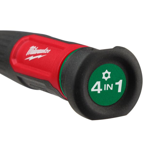 Прецизионная многофункциональная отвертка , 4 в 1 . Torx MILWAUKEE, фото , зображення 2 | SNABZHENIE.com.ua