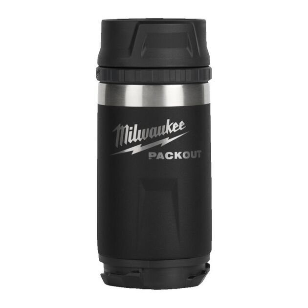 Термокружка PACKOUT 355 мл черная MILWAUKEE, фото  | SNABZHENIE.com.ua