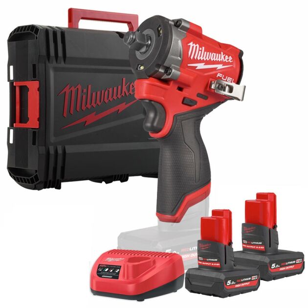 Гайковерт MILWAUKEE 1/2" (746 Нм) M12 FCIWF12G3-502X, фото , изображение 2 | SNABZHENIE.com.ua