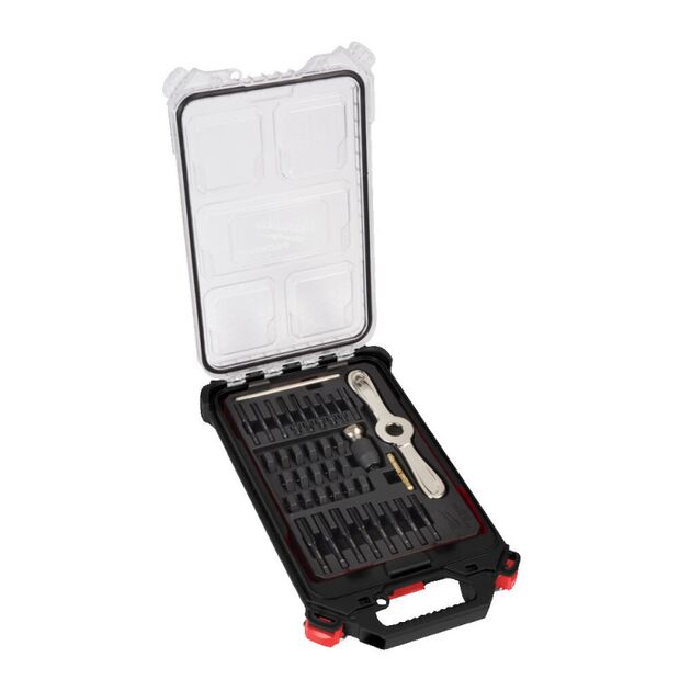 Набір метчиків і плашок 38 предметів Metric MILWAUKEE PACKOUT, фото  | SNABZHENIE.com.ua