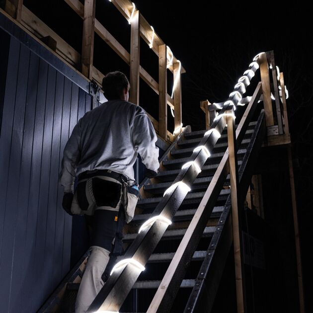 Переносной светильник для стройплощадки IP65 25м 20000 лм SCANGRIP ROPE LIGHT, фото , изображение 6 | SNABZHENIE.com.ua