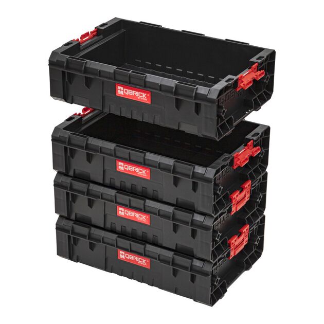 Ящик для инструментов QBRICK SYSTEM PRO Box 130 - 2.0, 460x325x150 мм, фото , изображение 4 | SNABZHENIE.com.ua