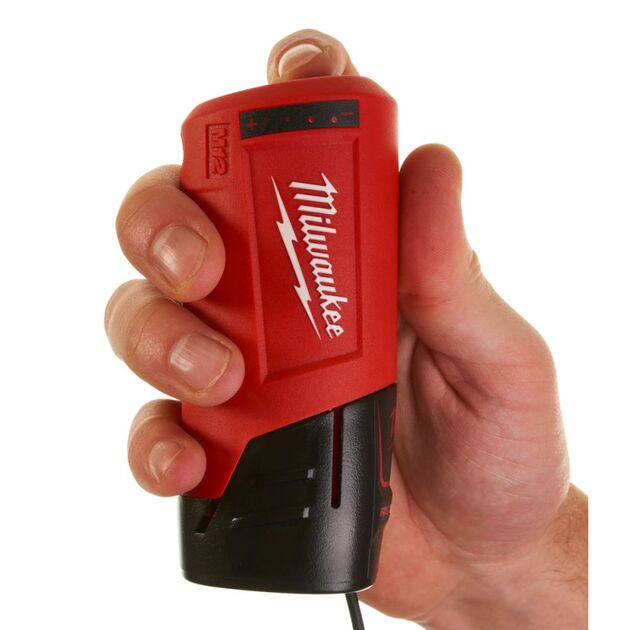 Адаптер-зарядний пристрій MILWAUKEE M12 BC USB (для одягу з підігрівом М12), фото , зображення 5 | SNABZHENIE.com.ua