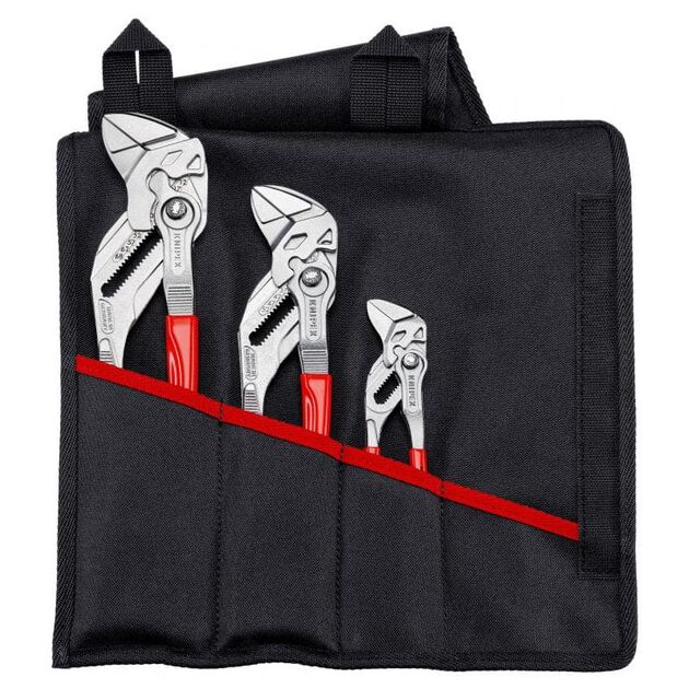 Набір переставних кліщів KNIPEX у сумці розгортці, 00 19 55 S7, фото  | SNABZHENIE.com.ua