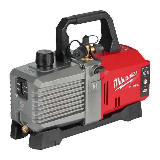 Вакуумний насос акумуляторний MILWAUKEE, M18 FVP5-0 з адаптором, фото , зображення 2 | SNABZHENIE.com.ua