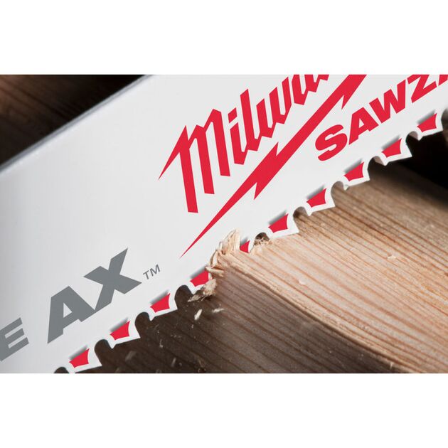 Полотно для сабельных пил AX FANG TIP MILWAUKEE, 300х5,0мм, (5шт), (дерево с гвоздями), фото , изображение 5 | SNABZHENIE.com.ua