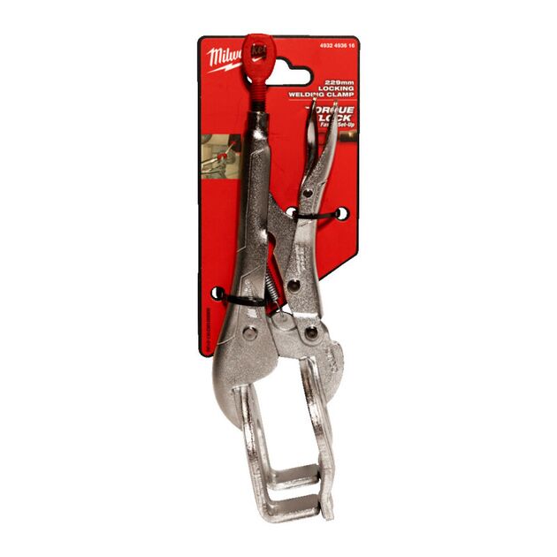 Зажим-струбцина Torque Lock MILWAUKEE 229 мм для сварщиков, фото , изображение 2 | SNABZHENIE.com.ua