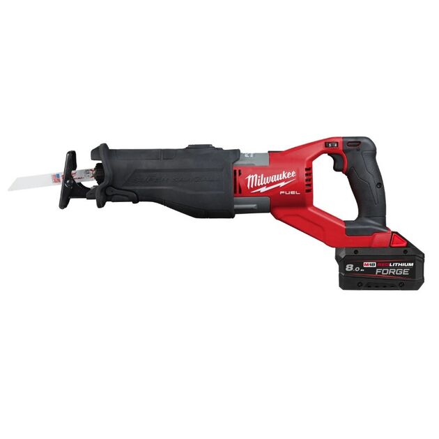 Пила сабельная аккумуляторная бесщёточная MILWAUKEE M18 FSX-801C (ЗУ+1акк.Х8Ач+кейс) FORGE™, фото , изображение 2 | SNABZHENIE.com.ua