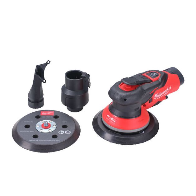 Шлифмашина эксцентриковая аккумуляторная MILWAUKEE M12 FROS2.5-0 Ø150мм (каркас), фото , изображение 4 | SNABZHENIE.com.ua