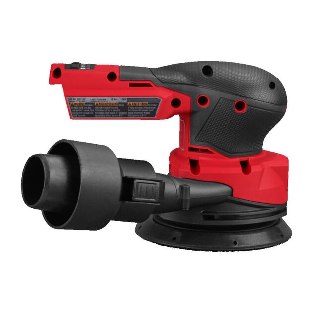 Шлифмашина эксцентриковая аккумуляторная MILWAUKEE Ø125мм M18 FROS125-502X FUEL, фото , изображение 6 | SNABZHENIE.com.ua