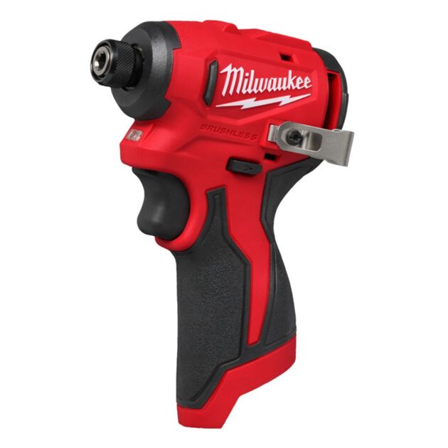 Шуруповерт ударный аккумуляторный MILWAUKEE (124Нм) M12 BLIDRC-0 (каркасы), фото , изображение 2 | SNABZHENIE.com.ua