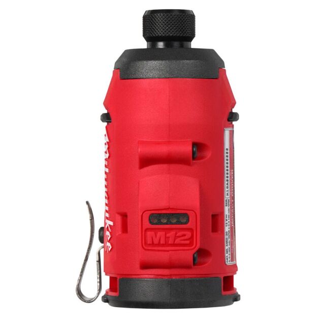 Шуруповерт ударный аккумуляторный MILWAUKEE (124Нм) M12 BLIDRC-202C (ЗУ+2акк.Х2Ач+кейс), фото , зображення 4 | SNABZHENIE.com.ua