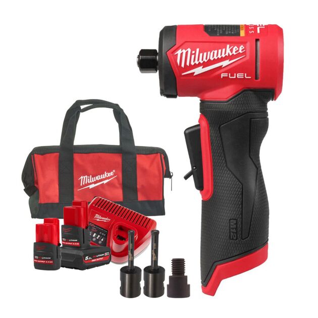 Машина шлифовальная аккумуляторная цанговая угловая бесщеточная MILWAUKEE M12 FDGA2-522BA, фото  | SNABZHENIE.com.ua