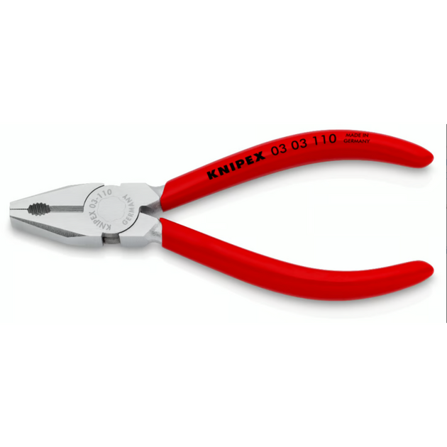 Міні плоскогубці комбіновані Knipex 03 03 110, фото  | SNABZHENIE.com.ua
