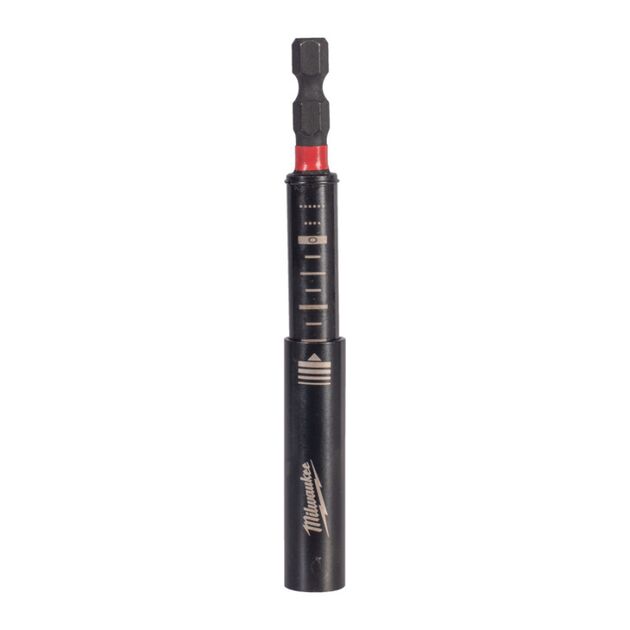 Держатель для бит магнитный ShW 1/4'' Hex MILWAUKEE, 75мм (с выдвижным фиксатором), фото  | SNABZHENIE.com.ua