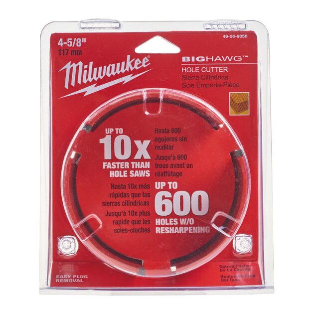 Коронка по дереву MILWAUKEE BIGHAW, Ø117мм, фото , зображення 2 | SNABZHENIE.com.ua
