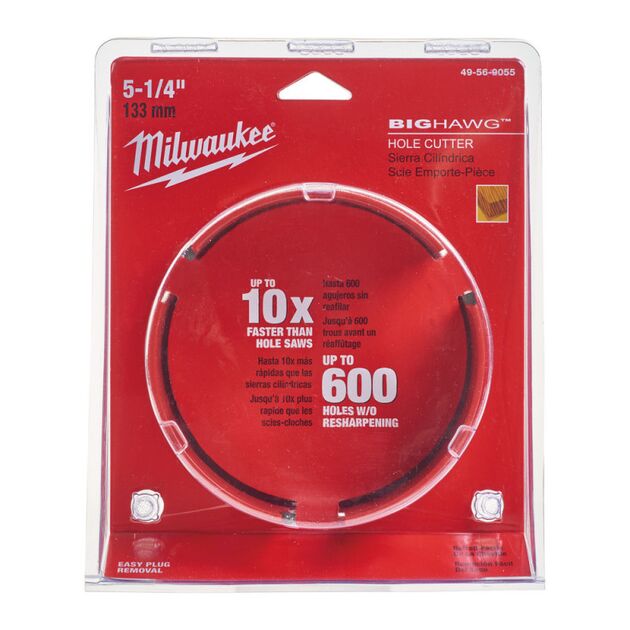 Коронка по дереву MILWAUKEE BIGHAW, Ø133мм, фото , зображення 2 | SNABZHENIE.com.ua