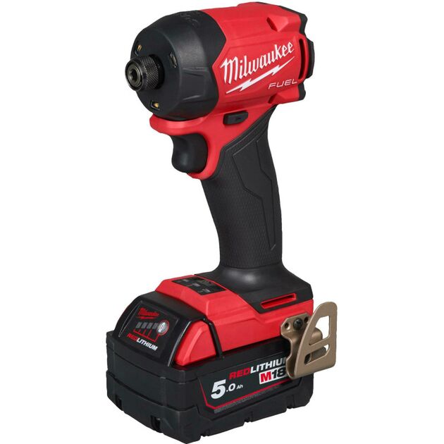 Шуруповерт ударный гидравлический аккумуляторный бесщёточный MILWAUKEE, M18 FIDRQ-502X,113Нм, фото , зображення 3 | SNABZHENIE.com.ua