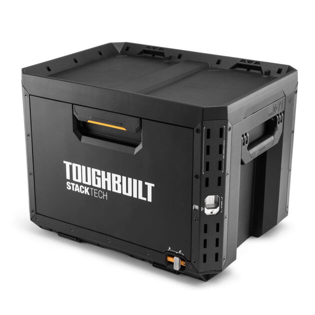 Ящик для инструментов TOUGHBUILT TB-B1-D-71 StackTech большой с 1 выдвижным ящиком, фото , изображение 2 | SNABZHENIE.com.ua