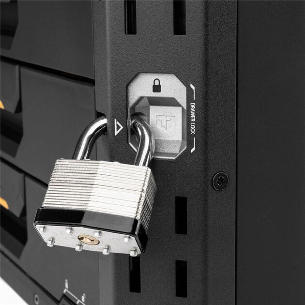 Ящик для инструментов TOUGHBUILT TB-B1-D-73 StackTech большой с 2+1 выдвижными ящиками, фото , изображение 3 | SNABZHENIE.com.ua