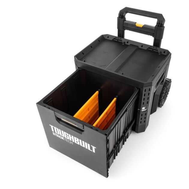 Ящик для инструментов TOUGHBUILT TB-B1-D-R91 StackTech на колесах 1 выдвижным ящиком, фото  | SNABZHENIE.com.ua