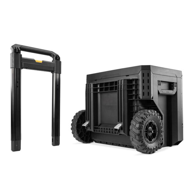 Ящик для инструментов TOUGHBUILT TB-B1-D-R92 StackTech на колесах 1+1 выдвижными ящиками, фото , зображення 5 | SNABZHENIE.com.ua