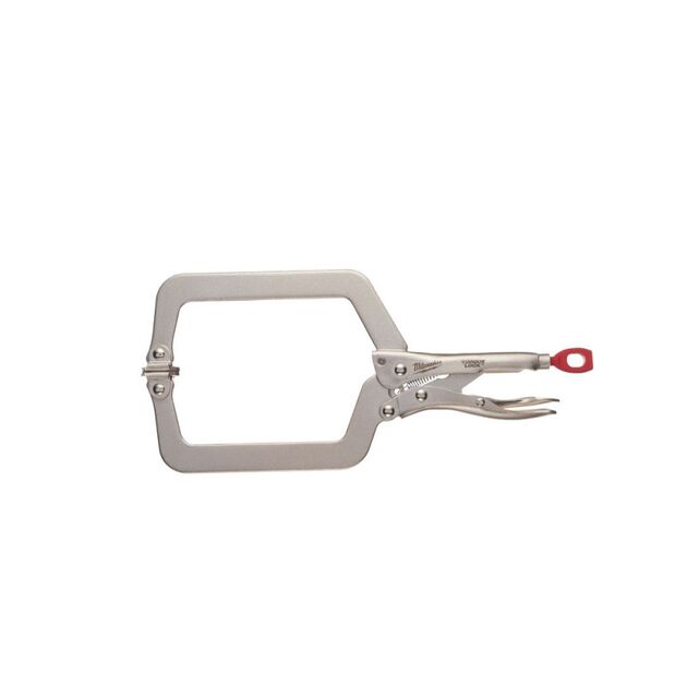 Зажим-струбцина тип С Torque Lock MILWAUKEE, 88х114мм (шарнирные губки), 230мм, фото  | SNABZHENIE.com.ua