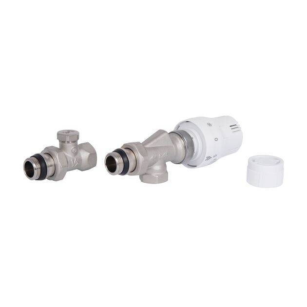 Thermo Alliance Standart Термостатический набор осевой 1/2" TAS354W15, фото  | SNABZHENIE.com.ua