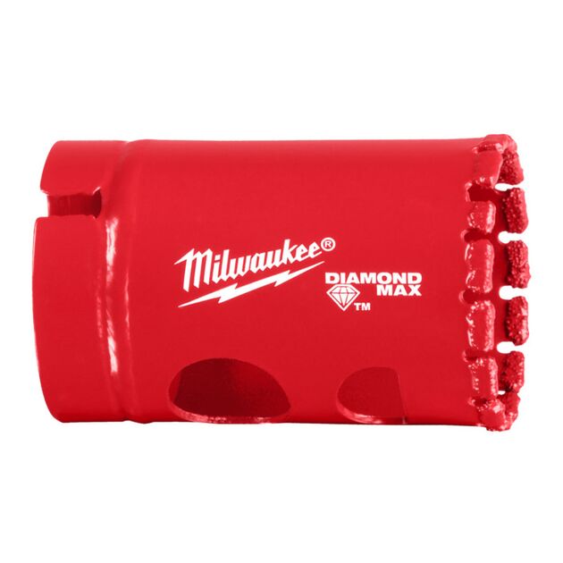 Коронка алмазна Diamond Plus/Max MILWAUKEE, діаметр 32мм (5/8''х18) (свердління з водою), фото  | SNABZHENIE.com.ua