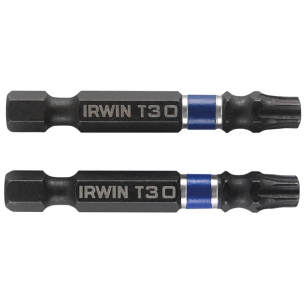 Бита IMPACT 1/4", 50 мм, T30, 2 шт, IRWIN (1923339), фото  | SNABZHENIE.com.ua