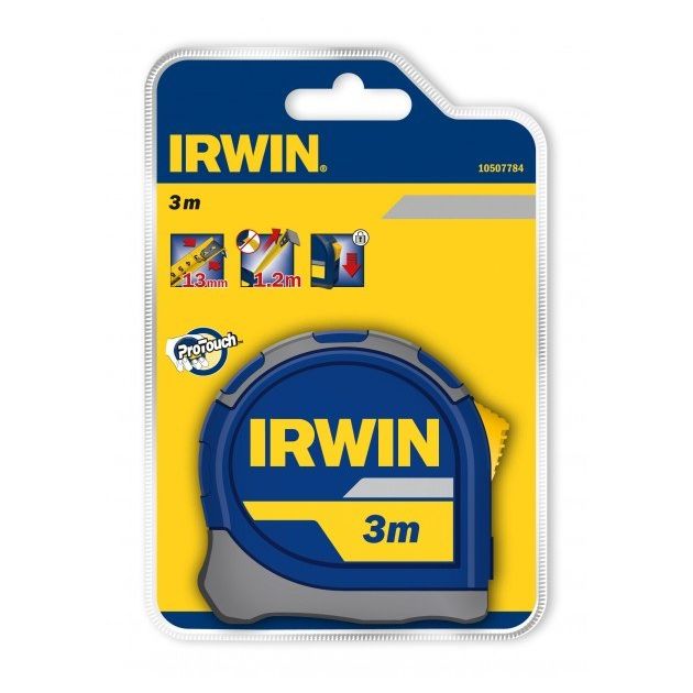 Рулетка IRWIN 3м Standart (упаковка), фото , изображение 2 | SNABZHENIE.com.ua Рулетка IRWIN 3м Standart (упаковка), фото , изображение 2 | SNABZHENIE.com.ua