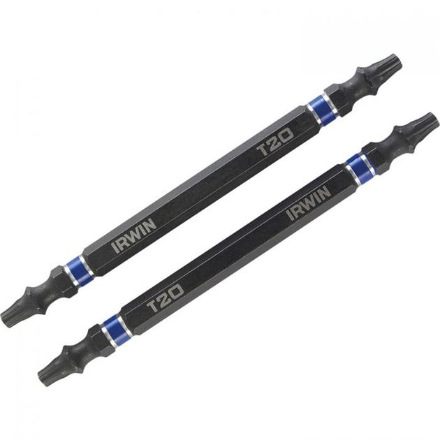 Бита двусторонняя IMPACT 1/4" 100 мм T20 2 шт IRWIN (1923386), фото  | SNABZHENIE.com.ua