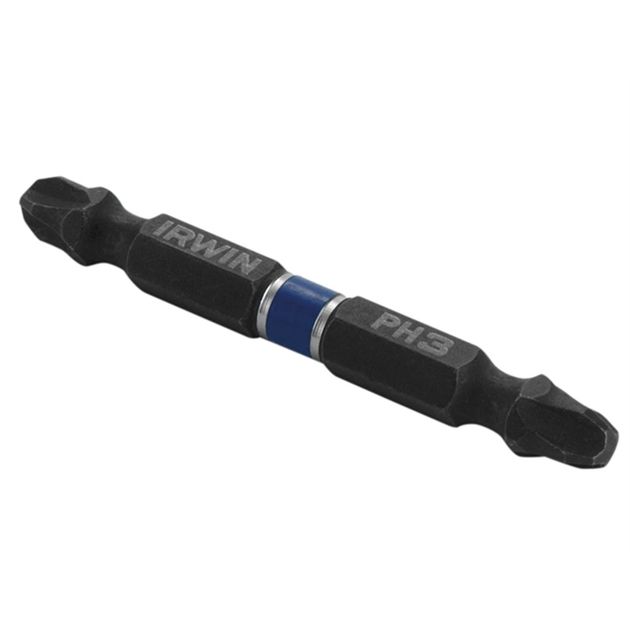 Двусторонняя бита IMPACT 1/4" 60 мм PH3 2 шт, IRWIN, фото  | SNABZHENIE.com.ua