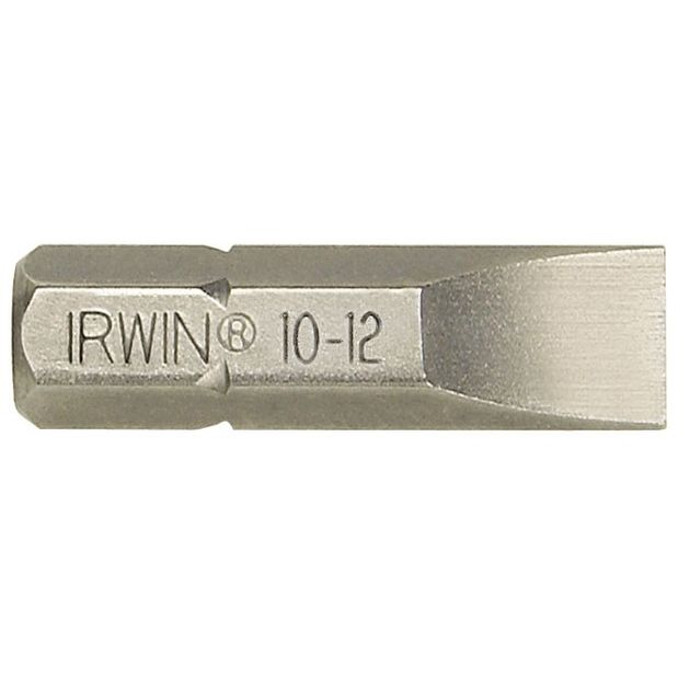 Бита 1/4" / 25 мм, плоский 1,6 x 8,0 мм (10 шт.), IRWIN (10504362), фото  | SNABZHENIE.com.ua