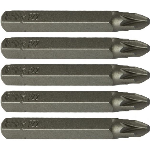 Бита Pozidriv PZ2 1/4" 50 мм, 5 шт, IRWIN (10504344), фото  | SNABZHENIE.com.ua