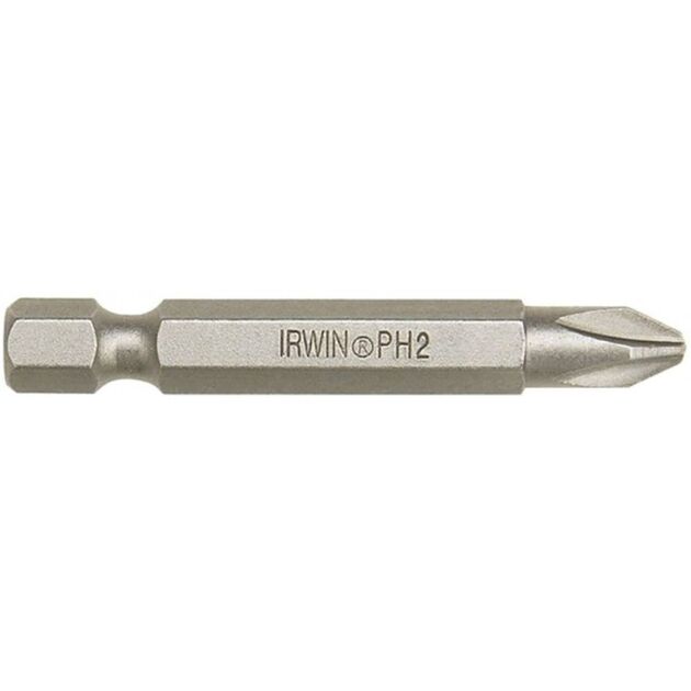 Бита усиленная Phillips PH2 1/4" 50 мм 5 шт, IRWIN (10504364), фото  | SNABZHENIE.com.ua