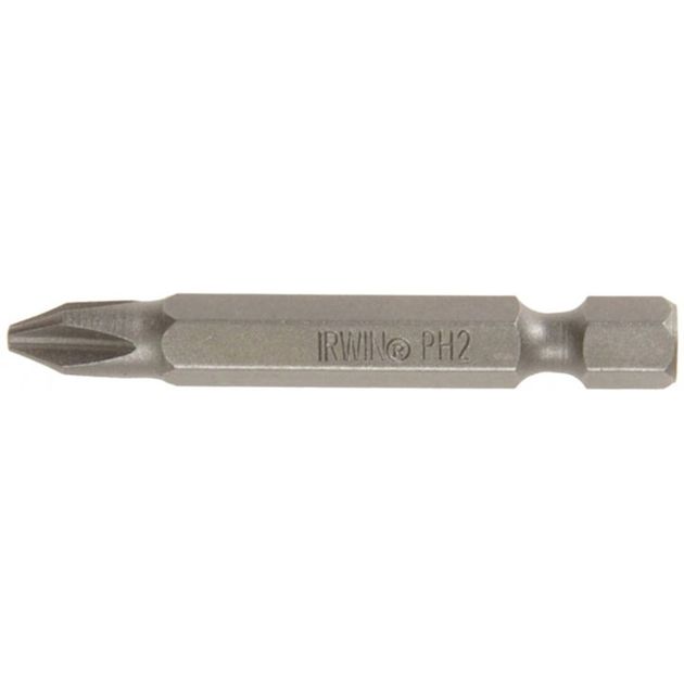 Бита Phillips POWER BIT 1/4" 50 мм PH2 2 шт, IRWIN (10504396), фото  | SNABZHENIE.com.ua