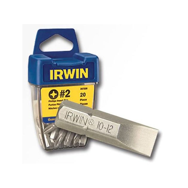Бита 1/4" / 25 мм, плоский 1,6 x 8,0 мм (10 шт.), IRWIN (10504362), фото , зображення 2 | SNABZHENIE.com.ua Бита 1/4" / 25 мм, плоский 1,6 x 8,0 мм (10 шт.), IRWIN (10504362), фото , зображення 2 | SNABZHENIE.com.ua