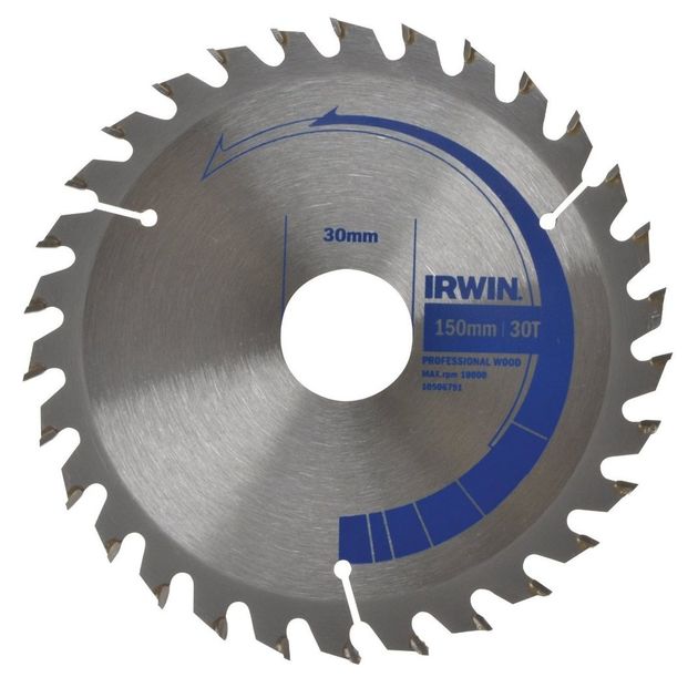Диск IRWIN PRO по деревоматериалам 150x30T (10506791), фото  | SNABZHENIE.com.ua