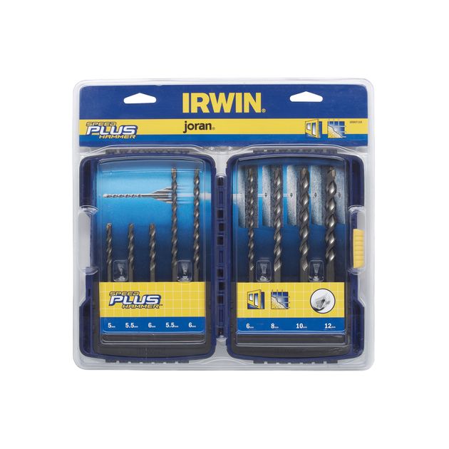 Набор буров IRWIN SPEEDHAMMER PLUS 9 шт (10507111), фото  | SNABZHENIE.com.ua