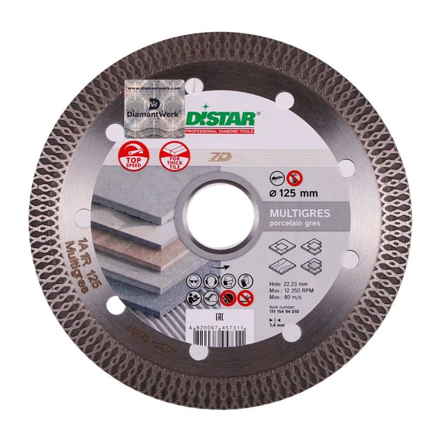 Алмазный отрезной диск DISTAR Multigres 115 x 1,4/1,0 x 10 x 22,23, фото  | SNABZHENIE.com.ua