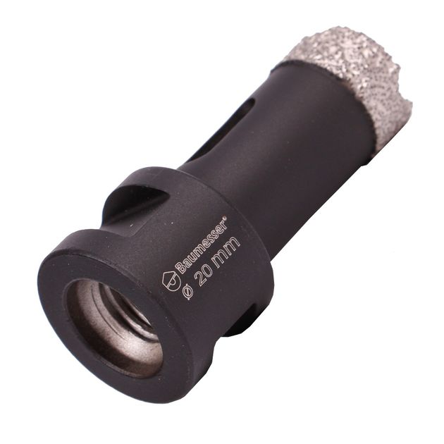 Сверло алмазне DDR-V 20 x 30 x M14 Keramik Pro BAUMESSER (910283018057), фото , зображення 2 | SNABZHENIE.com.ua Сверло алмазне DDR-V 20 x 30 x M14 Keramik Pro BAUMESSER (910283018057), фото , зображення 2 | SNABZHENIE.com.ua